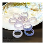 حلقه عقیق شفافف