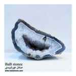 سنگ عقیق آبی کبود ، مرکزیت کریستال کوارتز