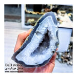 سنگ عقیق آبی کبود ، مرکزیت کریستال کوارتز - تصویر 3