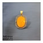 آویز-سنگ-جاسپر-تک-رنگ