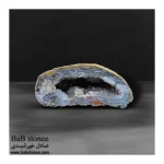 سنگ عقیق تو خالی طرح دار رنگی مرکزیت کریستال کوارتز