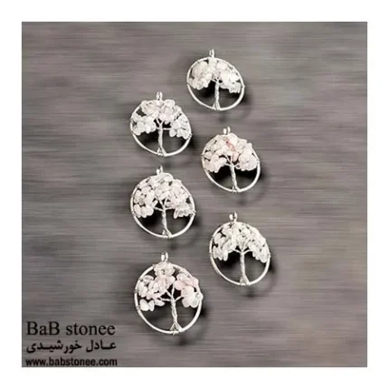 مدال-درخت-سنگ-رز-کوارتز
