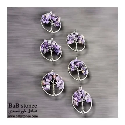 مدال-درخت-سنگ-امیتیست