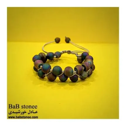 دستبند-عقیق-رنگی