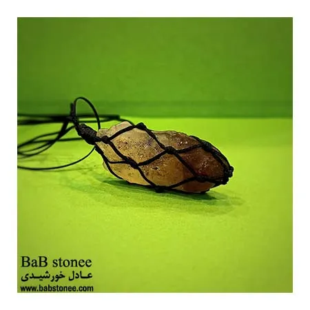 گردنبند مکرومه عقیق گردنبند-مکذومه-عقیق