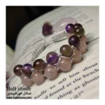 دستبند-سنگ-رزکوارتز-و-امیتیست